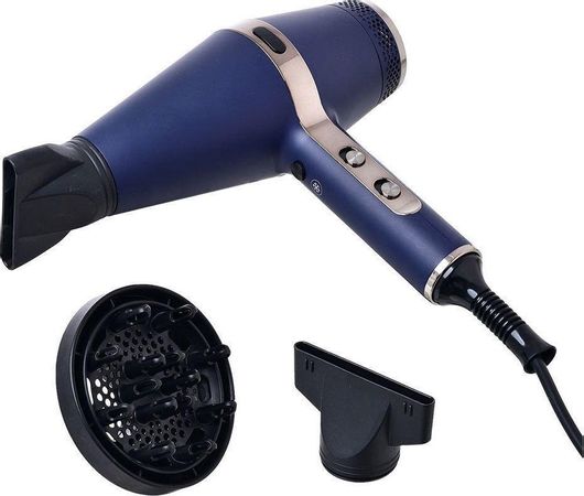 Πιστολάκι Μαλλιών Estia Hair Luxe Pro Επαγγελματικό με Φυσούνα 2200W Μπλε 