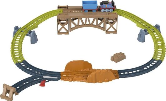 Τρένο Fisher Price Thomas & Friends Wooden Bridge Delivery με Ράγες για 3+ Ετών