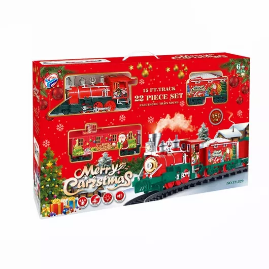 Τρένο Perfectoys Χριστουγεννιάτικο με Ήχο Φως και Καπνό για 3+ Ετών