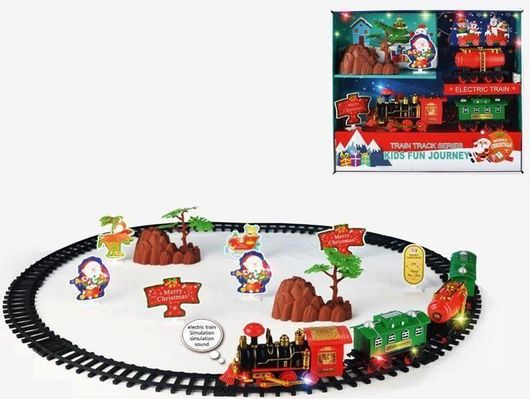 Τρένο Zita Toys Χριστουγεννιάτικο με Φως για 3+ Ετών