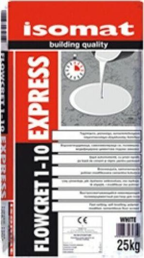 Τσιμεντοκονίαμα Isomat Flowcret 1-10  Express 25kgr Γκρι