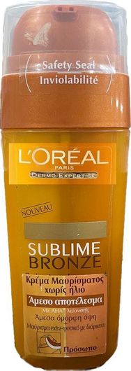 Κρέμα Μαυρίσματος Προσώπου L'Oreal Paris Sublime 30ml