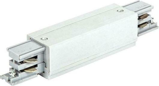 Σύνδεσμος Ράγας Geyer Σύνδεσμος LTC-W Φωτιστικών Αλουμινίου για Σποτ Λευκό 