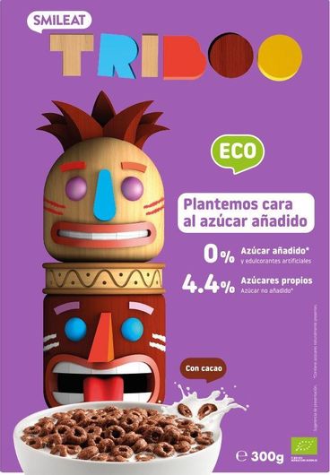 Δημητριακά Ρυζιού Smile Eat Porridge με Κακάο 300gr