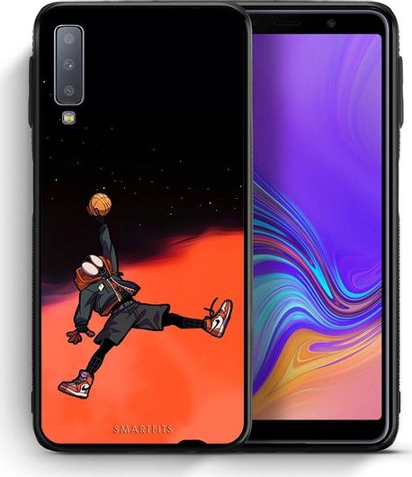 Θήκη Κινητού Back Cover για Samsung Galaxy A7 2018 - Black TPU - Basketball Hero