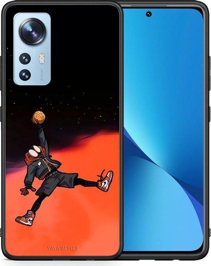 Θήκη Κινητού Back Cover για Xiaomi 12 / 12X - Black TPU - Basketball Hero