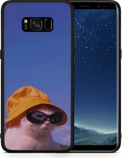 Θήκη Κινητού Back Cover για Samsung Galaxy S8 - Black TPU - Cat Diva
