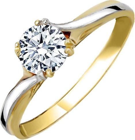 Μονόπετρο Xrisokosmima DMN490A από Χρυσό 14Κ Νο54