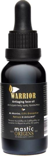 Λάδι Προσώπου Mastic Origins Warrior για Αντιγήρανση 30ml