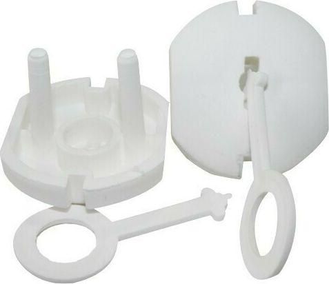 Elvhx Προστατευτικό Κάλυμμα για Πρίζες από Πλαστικό Λευκό