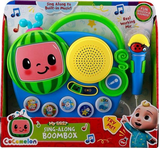 Σετ Καραόκε eKids CO-115 Mini Boombox & Μικρόφωνο για 3+ Ετών Μπλε