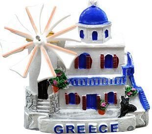 Μαγνητάκια Τουριστικά Σουβενίρ Σετ 12τμχ