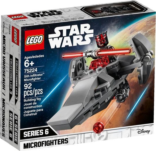 Παιχνίδι Lego 75224 Star Wars Sith Infiltrator Microfighter για 6+ Ετών