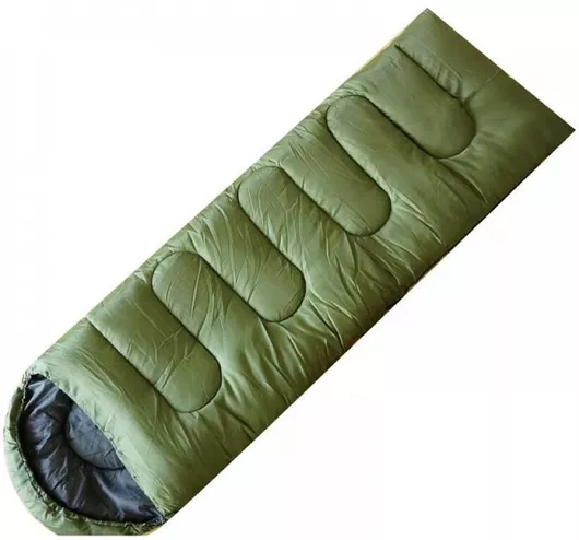 Sleeping Bag 93680 Μονό 3 Εποχών Πράσινο