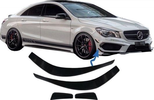 Προφυλακτήρας Αυτοκινήτου Kitt Tuning Μπροστά για Mercedes Benz CLA Class 2013-2016