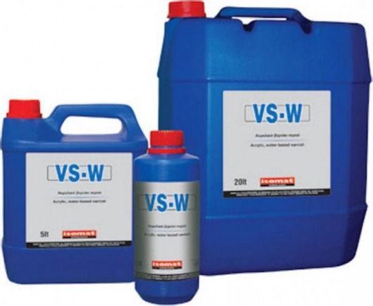 Βερνίκι Επιφάνειας Isomat VS-W Νερού Άχρωμο Γυαλιστερό 5lt