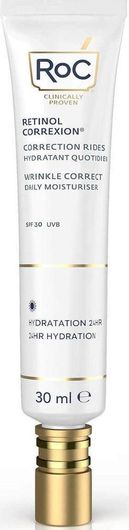 Κρέμα Προσώπου Roc Retinol Correxion Wrinkle Correct Ημέρας 24ωρη με SPF20 για Ενυδάτωση & Αντιγήρανση με Ρετινόλη 30ml