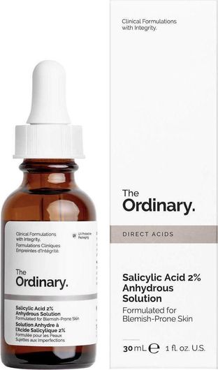 Serum ΠροσώπουThe Ordinary Salicylic Acid 2% Anhydrous Solution με Σαλικυλικό Οξύ για Αποτοξίνωση 30ml
