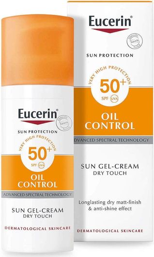 Eucerin Sun Protection Αντηλιακό Gel Προσώπου SPF50 50ml