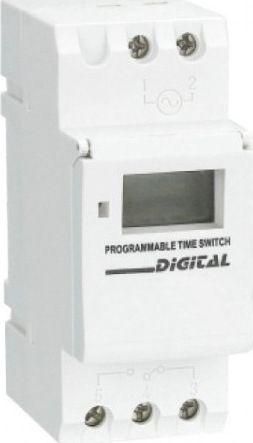 Χρονοδιακόπτης Geyer Ψηφιακός Ράγας Εβδομαδιαίος με Εφεδρεία 3 Έτη