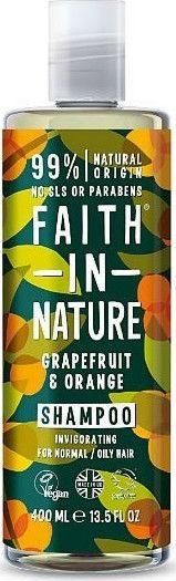 Σαμπουάν Faith in Nature Grapefruit & Orange Invirogating for Normal & Oily Hair 400ml