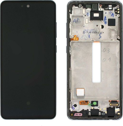 Οθόνη Samsung με Μηχανισμό Αφής & Πλαίσιο για Galaxy A52s Μαύρο