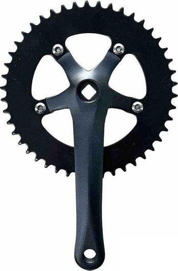 Δισκοβραχίονας Ποδηλάτου S53-21-46T Μονός Μαύρο