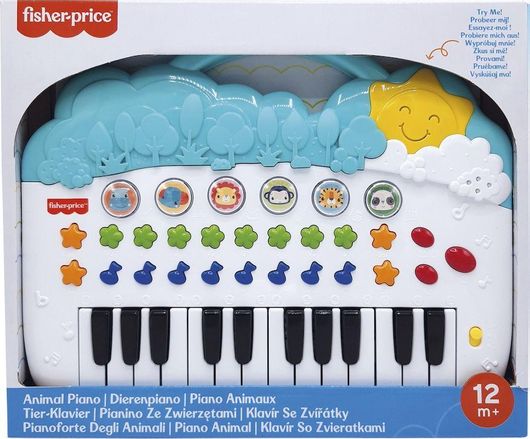 Πιάνο Fisher Price Animals για 12+ Μηνών