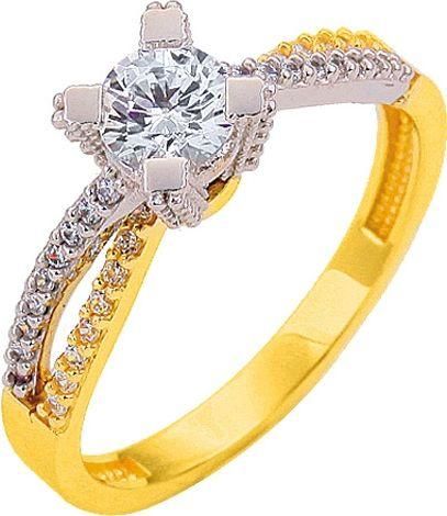 Μονόπετρο Xrisokosmima DMN1650-9A από Χρυσό 9K No55