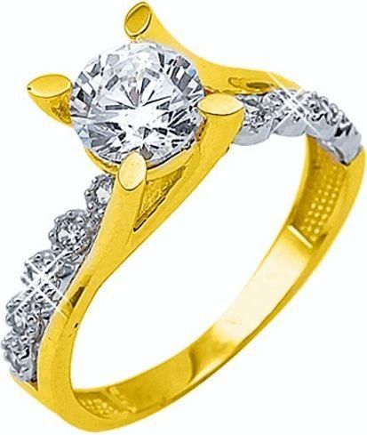 Μονόπετρο Xrisokosmima DMN2235-9A από Χρυσό 9K No54