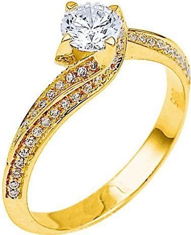 Μονόπετρο Xrisokosmima DMN2122-9A από Χρυσό 9K No54