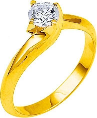 Μονόπετρο Xrisokosmima DMN2126-9A από Χρυσό 9K No55