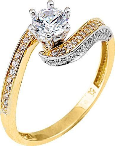 Μονόπετρο Xrisokosmima DMN2008-9A από Χρυσό 9K No53