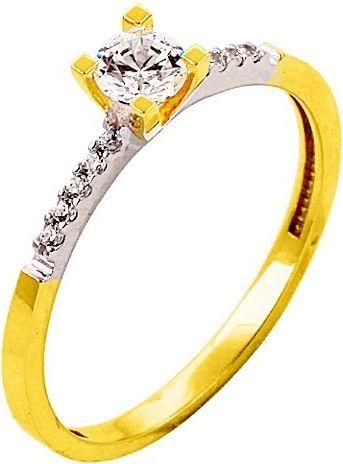 Μονόπετρο Xrisokosmima DMN1727A από Χρυσό 14K με Ζιργκόν No55