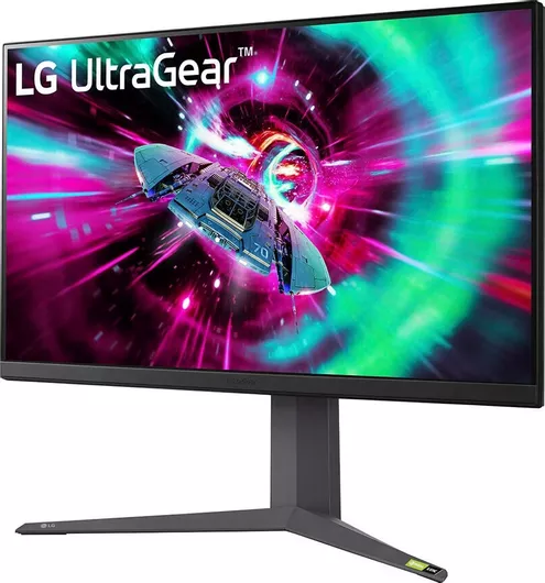 LG 32GR93U-B IPS HDR Gaming Monitor 32" 4K 3840x2160 144Hz με Χρόνο Απόκρισης 1ms GTG