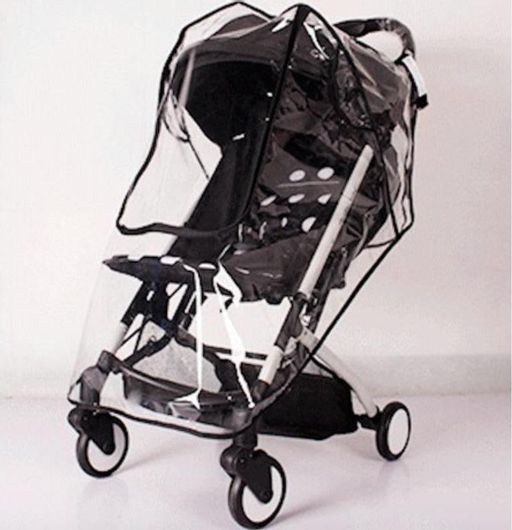Αδιάβροχο καροτσιού Smart Baby Μαύρο