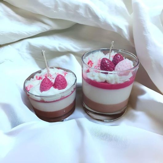 Αρωματικό Κερί 9934-02 Cheesecake Χειροποίητο Σόγιας