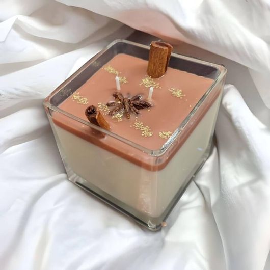 Αρωματικό Κερί 6654-01 Creme Brulee Χειροποίητο Σόγιας