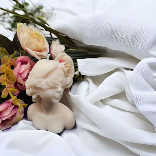 Αρωματικό Κερί 1288-01 Flower Girl Χειροποίητο Σόγιας