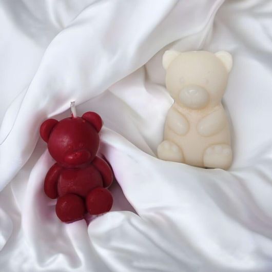 Αρωματικό Κερί 3912-02 Smelly Bear Χειροποίητο Σόγιας