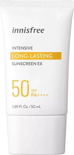 Αντηλιακή Κρέμα Προσώπου Innisfree Intensive Long-Lasting SPF50 50ml