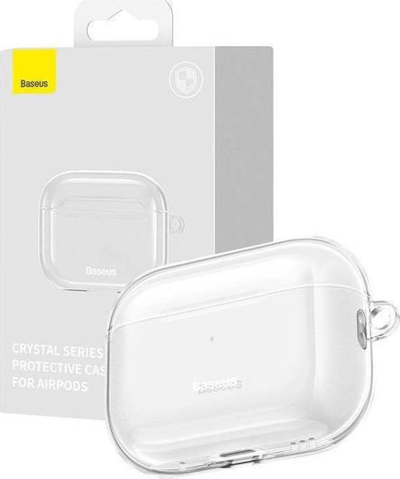 Θήκη Baseus Crystal για Apple AirPods Pro 2 Σιλικόνη Διάφανο