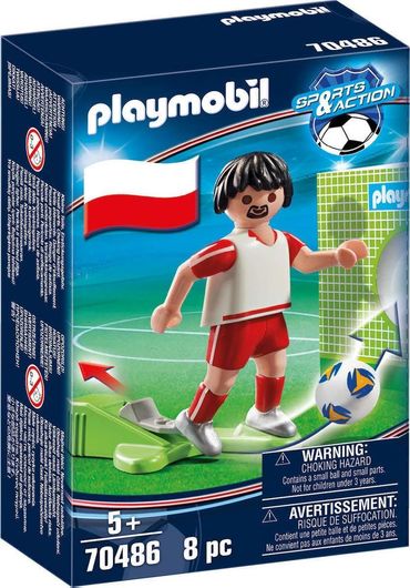 Playmobil Sports & Action National Player Polska για 5 ετών