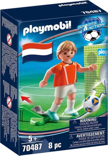 Playmobil Sports & Action National Player Netherland για 5+ Ετών #70487