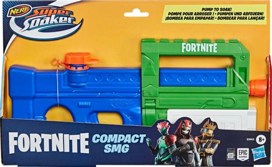 Nerf Hasbro Super Soaker Compact SMG L Fortnite για 8+ Ετών