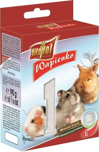 Λιχουδιά Τρωκτικών Vitapol Wapienko Κύβος Ασβεστίου XL 190gr