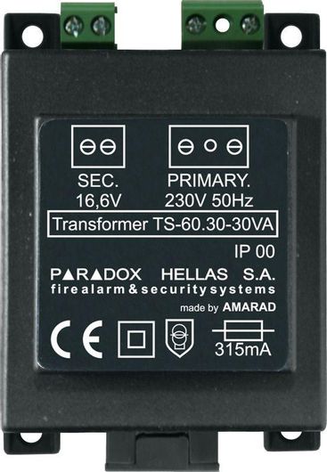 Τροφοδοτικό Συστημάτων Συναγερμού Paradox Μ / Τ 28V70W