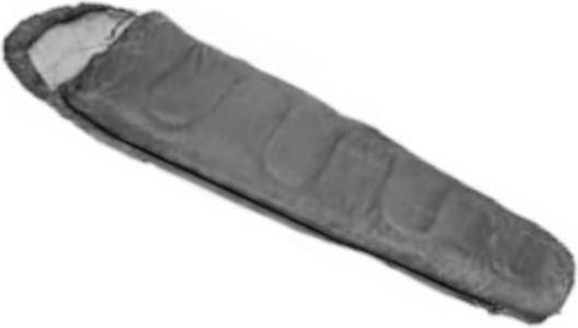 Sleeping Bag Campus 210-1292-10 350gr Μούμια Μονό Γκρι