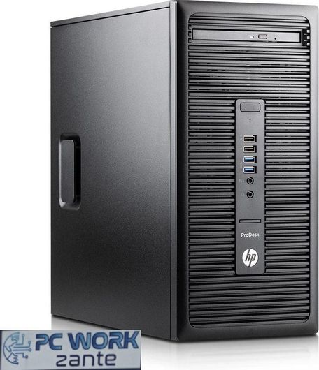 Refurbished Desktop Hp Prodesk 600 G2 Intel Pentium G4400 / 8GB DDR3 / 120GB SSD + 500GB HDD / W10 Pro Grade A