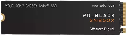 SSD Western Digital Black SN850X With Heatsink 2TB M.2 NVMe PCI Express 4.0